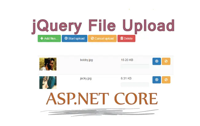 How To Quickly Implement BlueImp JQuery File Upload GitHub Plugin In 