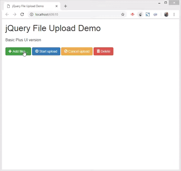 inkomen Oeganda Groene achtergrond How to Quickly Implement BlueImp jQuery File Upload GitHub Plugin in  ASP.NET Core